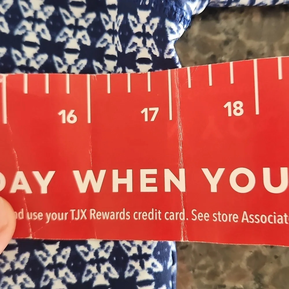 Cabana Life Navy & White Long Sleeve Shift Dress NWT | Size Small - Picture 4 of 8